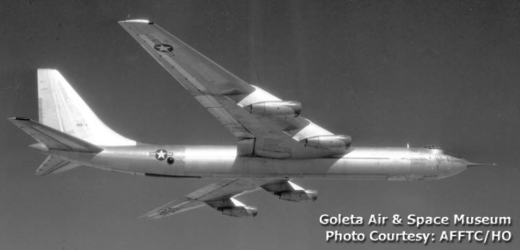Goleta Air and Space Museum: Convair YB-60 eight-jet bomber